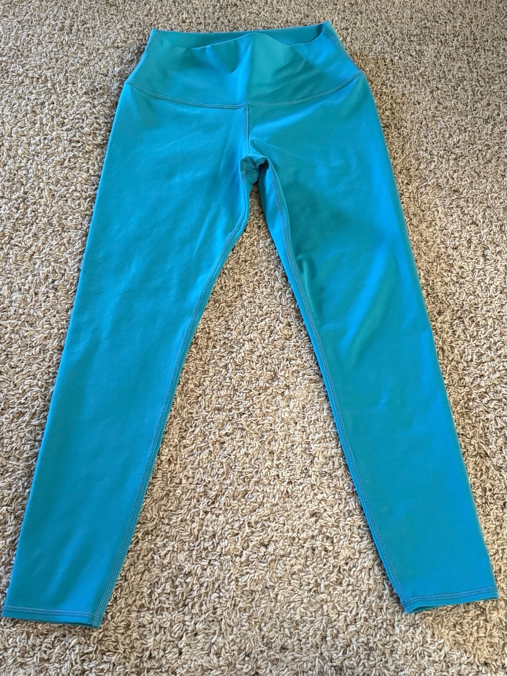 ALO Yoga Teal High-Waist Leggings